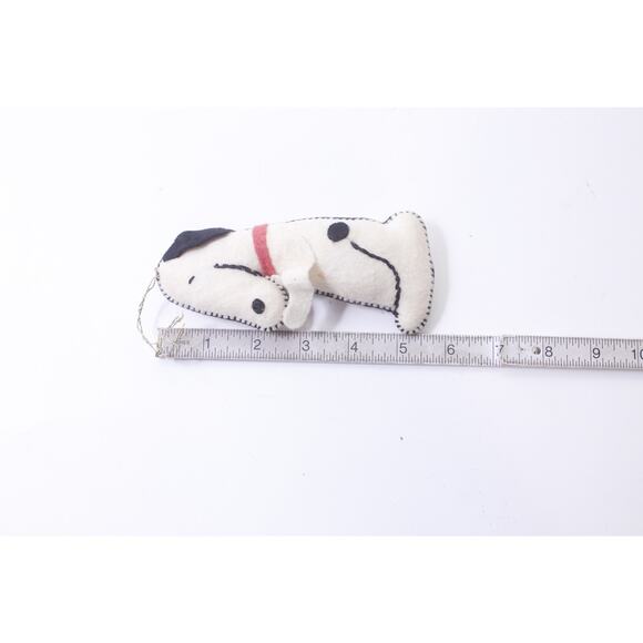 Snoopy, Hand Made, Ornament, Christmas, Soft Figurine, Holiday, ~ 250516-WH 251 - Picture 3 of 3